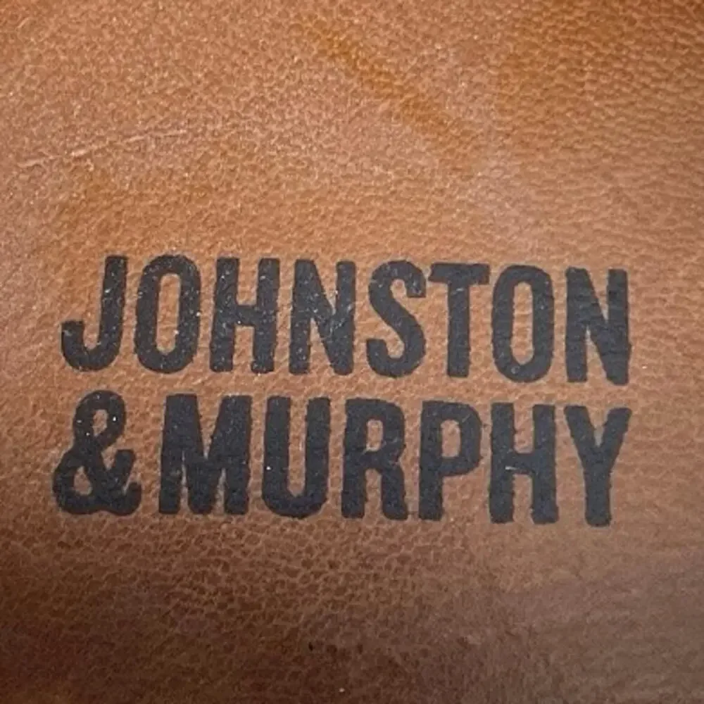 Johnston & Murphy Men’s Cort Perf Venetian Brown Nubuck Loafers Size-9M